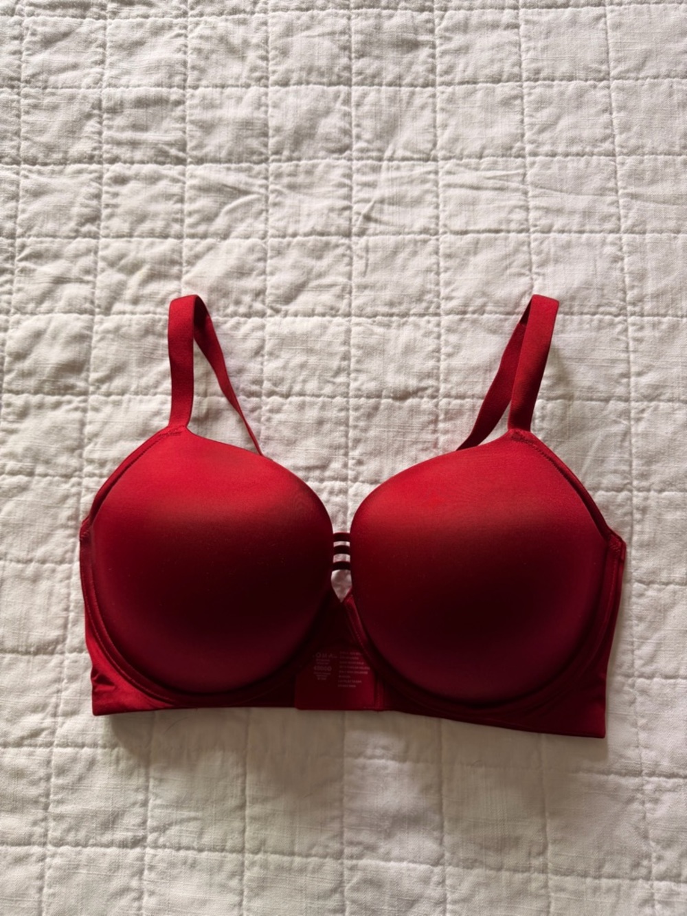 Soma Red Stunning Push Up Bra